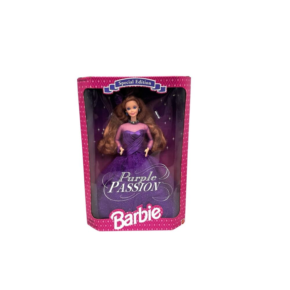 Vintage 1995 Barbie Mattel Purple Passion 13554 Special Edition NIB